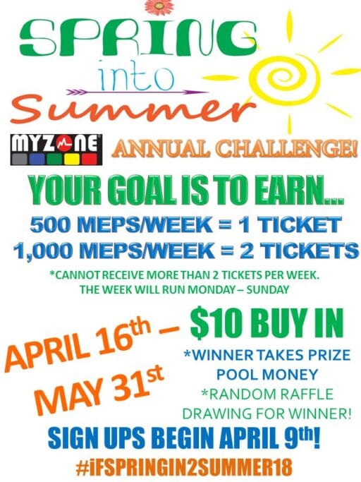 MyZone Spring into Summer Challenge | iNLeT Fitness Virginia Beach
