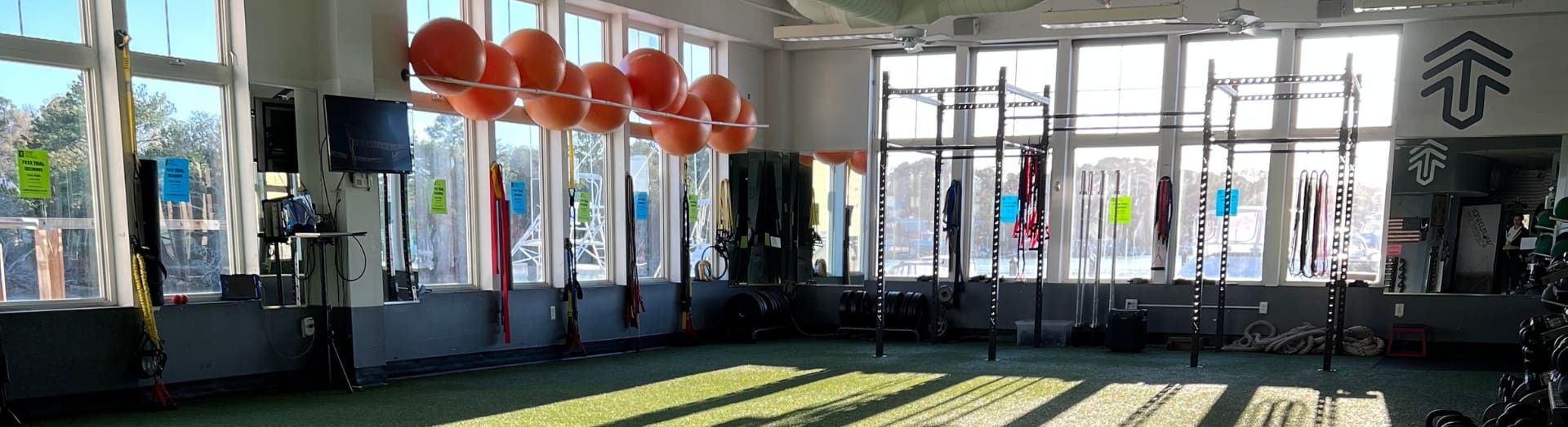 a functional training area at inlet fitness gym in virginia beach